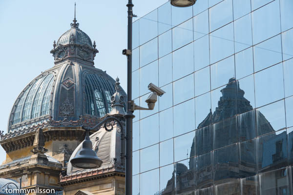 Old meets new. Bucharest