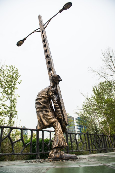 Street light in Saei park, Tehran