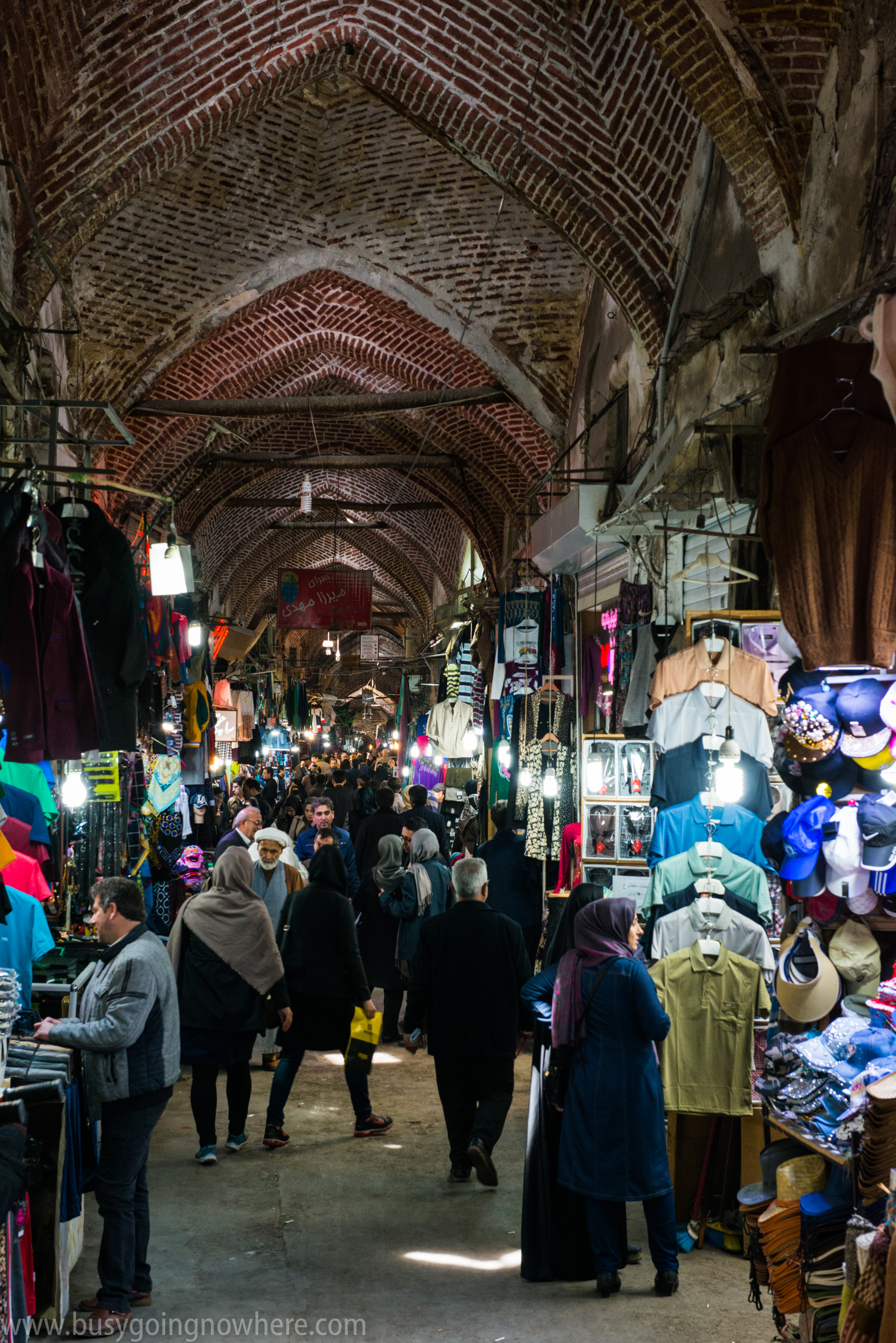 Tabriz. The old part of the bazaar