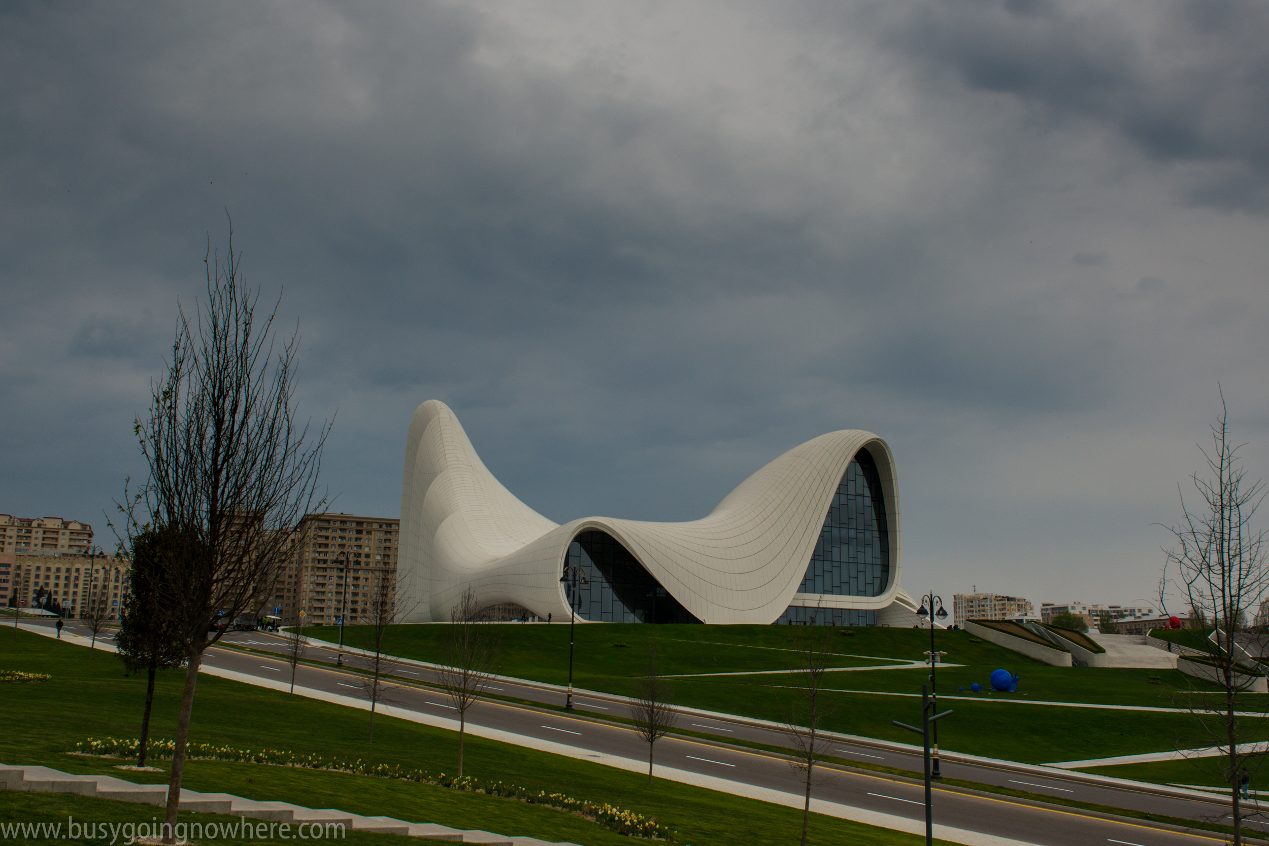 The unmistakable Heydar Aliyev Center