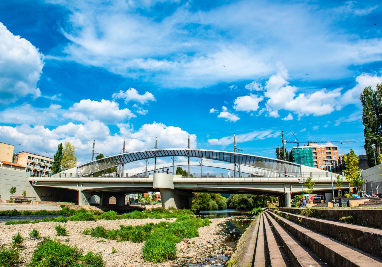 The New Bridge in Mitrovica