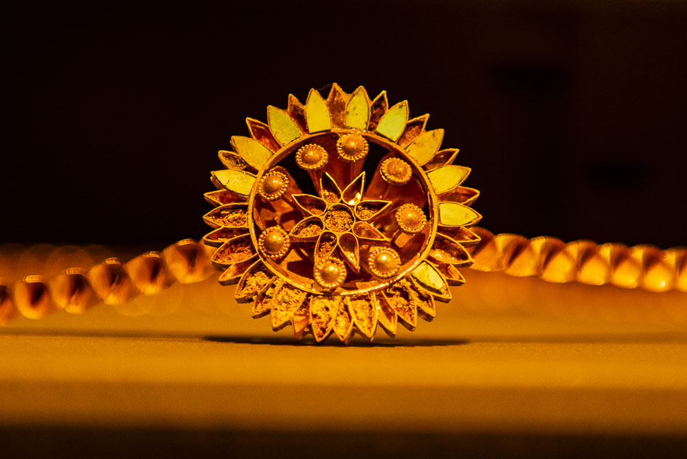 Smycke på Nationalmuseum i Beirut